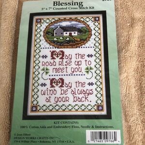 Design Works Crafts Counted Cross Stitch Kit #9766 by Joan Elliott “Blessing”